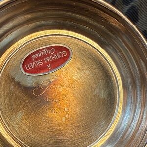 Gorham Silver p  Bowl